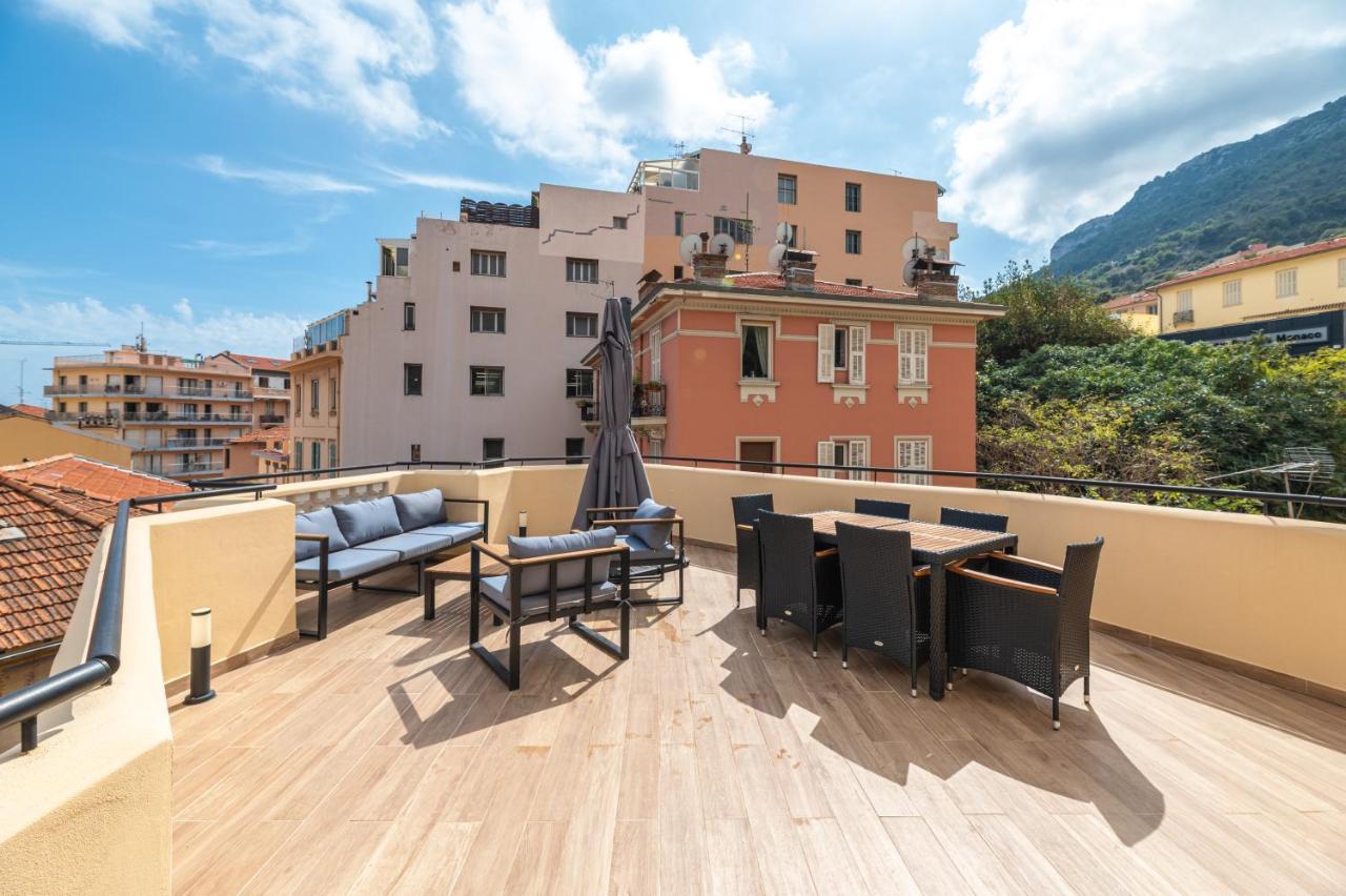 Superbe Penthouse Proche Monaco Grande Terrasse Beausoleil Exterior foto